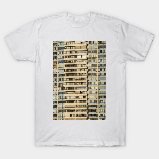 Honolulu Skyscraper T-Shirt by KensLensDesigns